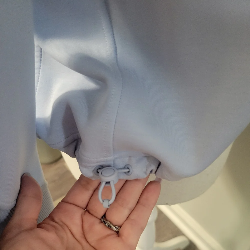 LULULEMON BRUSHED RIBBED SOFTSTREME HALF ZIP - Picture 12 of 14
